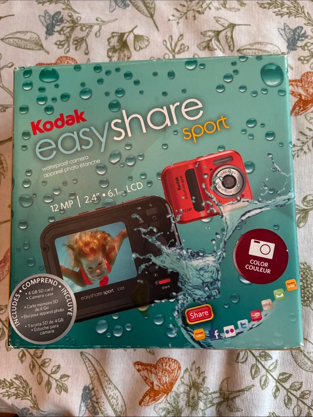 Kodak EasyShare Sport Digital Camera - Red